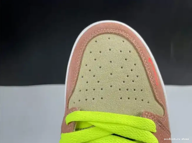 Rep Peach Air Jordan High CW6576-800 1 Switch 0506